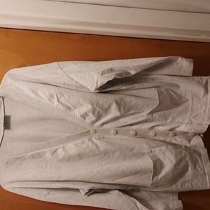 Cotton  Cardigan/Blazer Size L